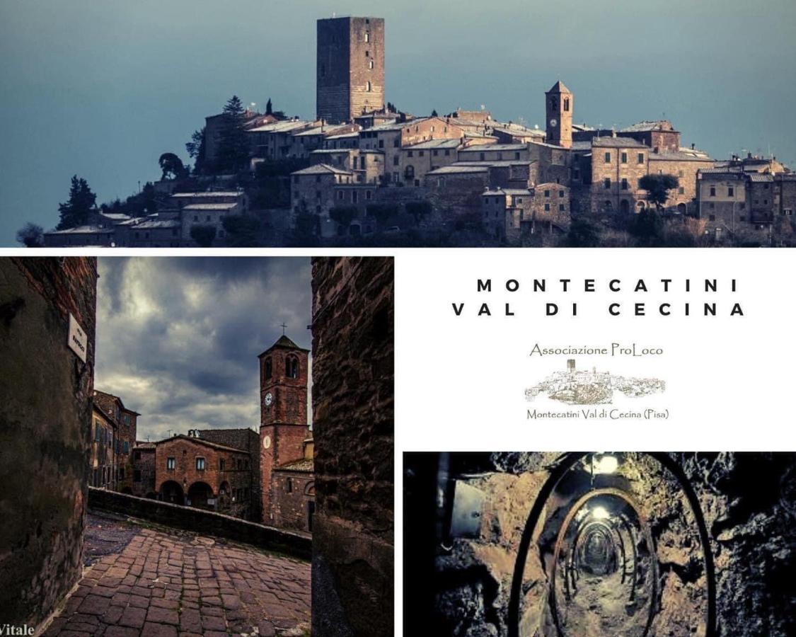 Casina Orione Leilighet Montecatini Val di Cecina Eksteriør bilde